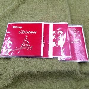 Pop Up Christmas Cards pack of Four Different Cards New